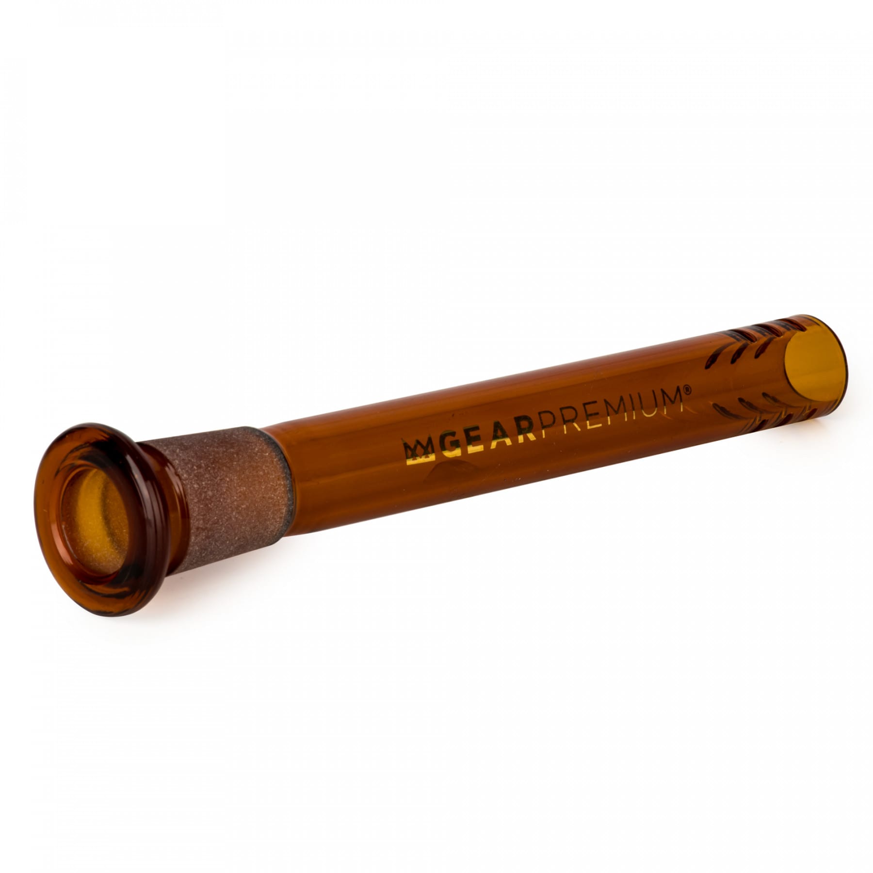 Gear Premium Diffuser Downstem 130mm (4.5inch) - Amber, 130mm